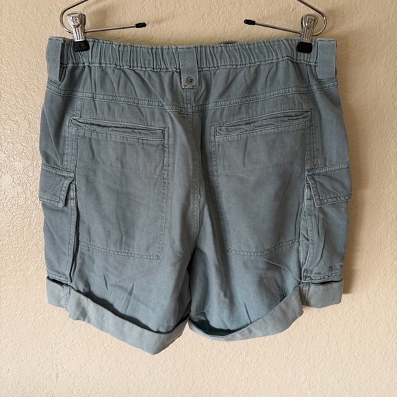 New Free People Frankie Washed Cargo Shorts size M - Picture 10 of 13